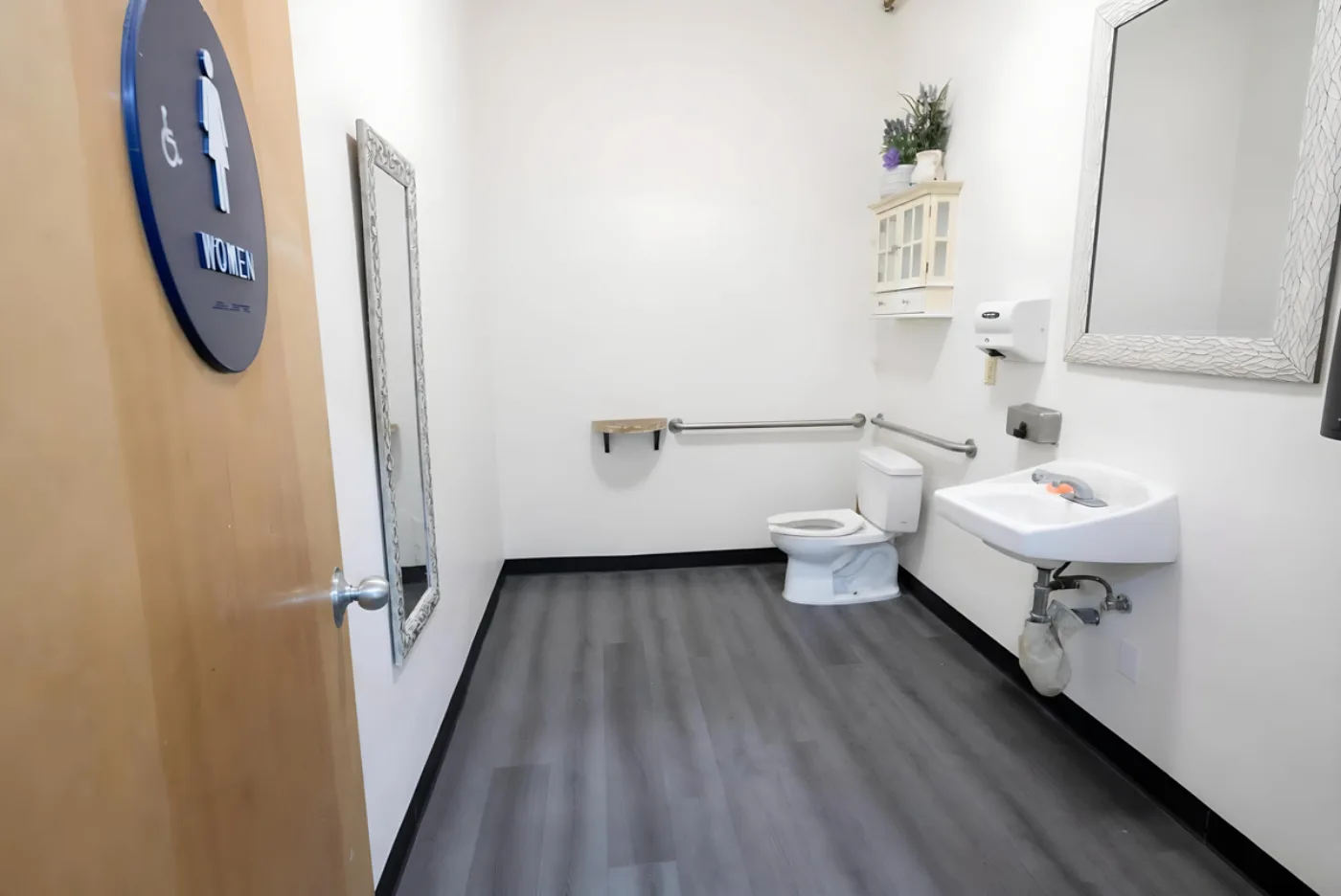 Women's restroom
