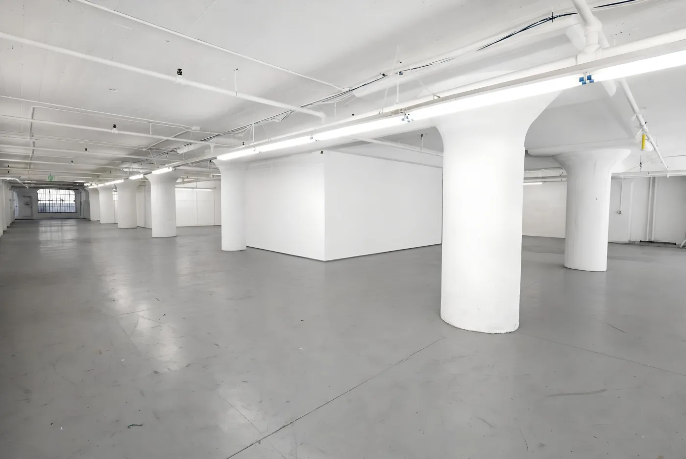 Open floor plan, ground level