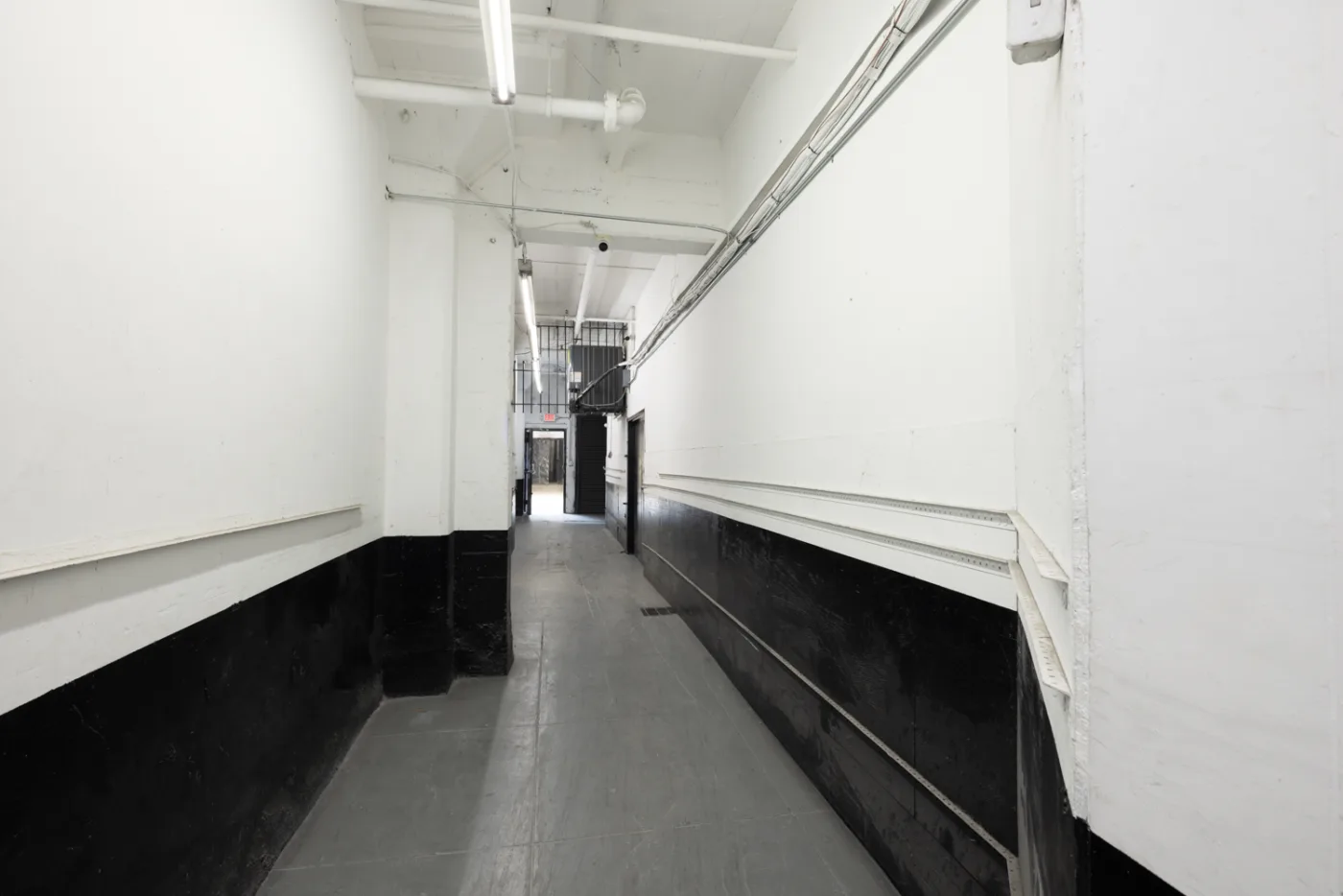 Rear corridor