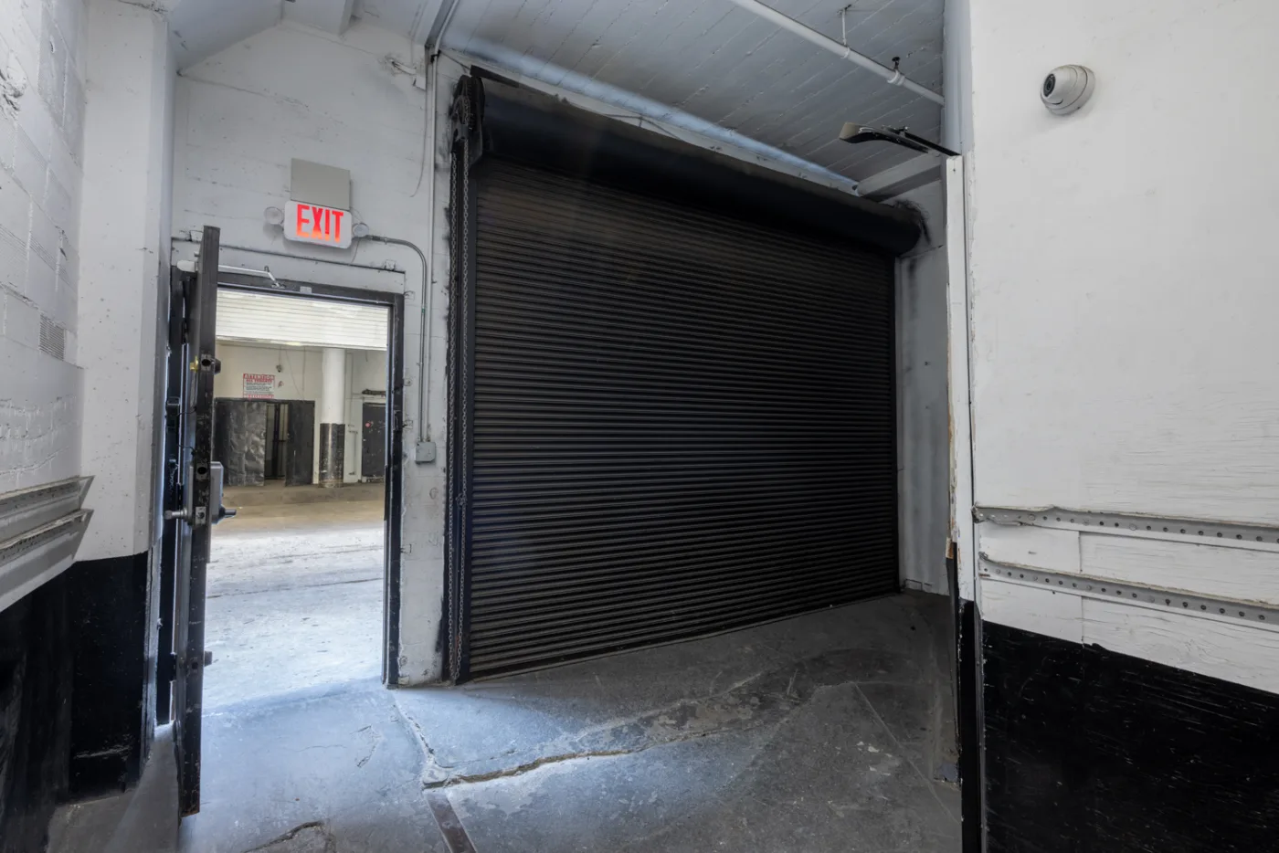Freight entrance