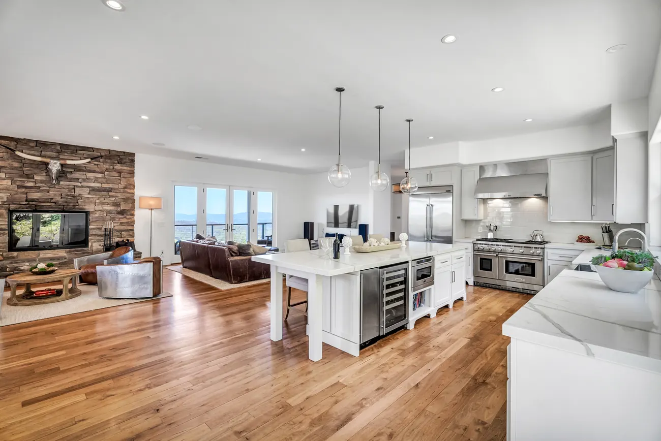 Kitchen and great room