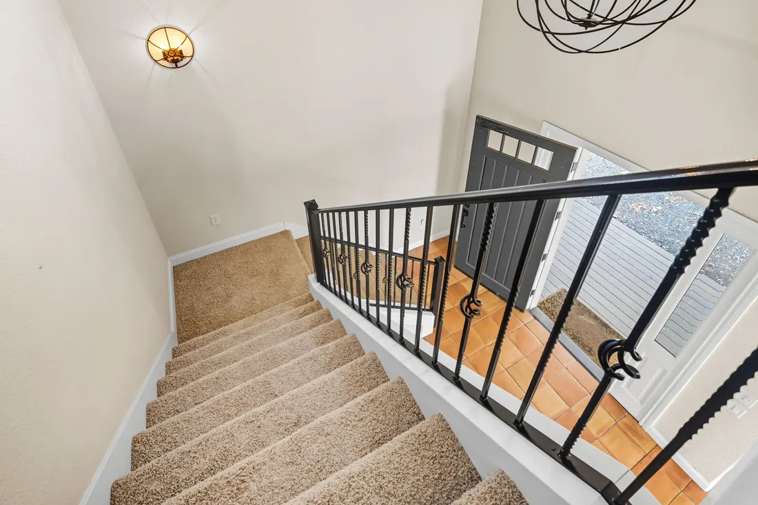 Stair from the landing